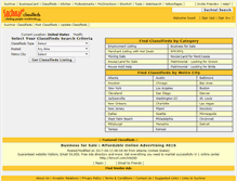 Tablet Screenshot of classifieds.suchna.com